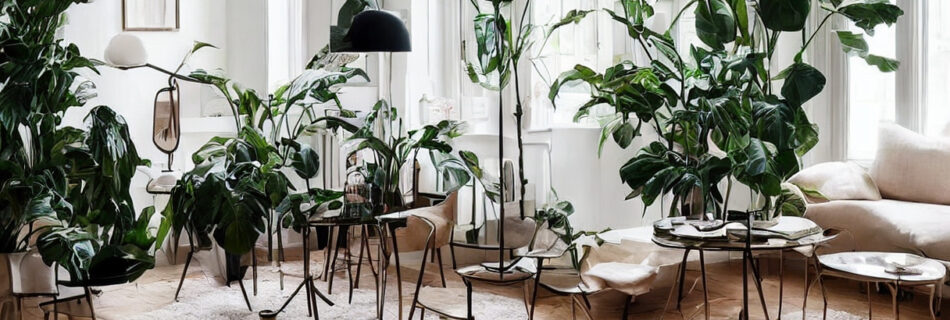 Få inspiration til indretning med et elegant plantebord fra Esschert Design