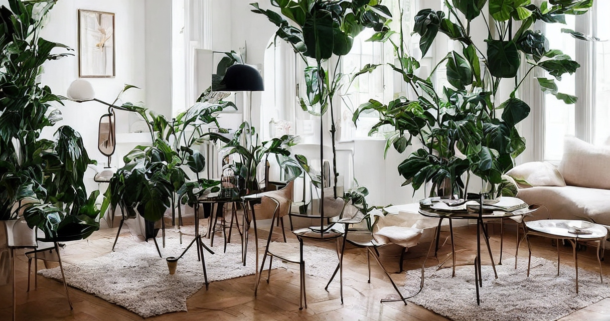 Få inspiration til indretning med et elegant plantebord fra Esschert Design