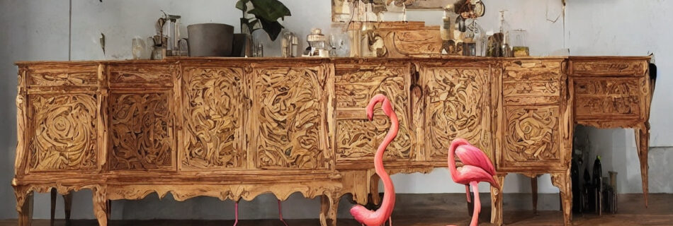 Fra kedelige træmøbler til stilfulde mesterværker: Mød flamingobrænderen, der forvandler dit hjem