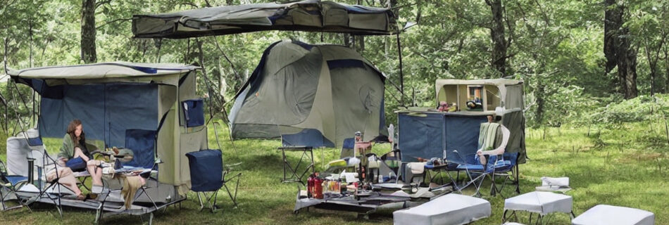 Outwells opbevaringsmøbler: Praktisk og stilfuldt design til din campingtur
