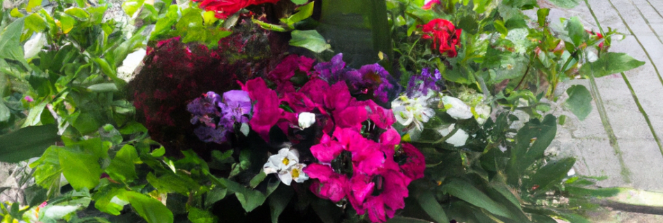 Skab et minde med hjælp fra en lokal florist